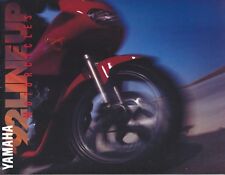 Motorcycle Brochure - Yamaha - Product Line Overview - 1992 (DC674)