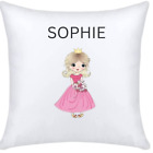 Personalised Cushion Cover Pillow Cover Kids Princess Gift For Girls Boys