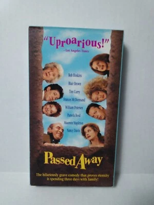 Passed Away (VHS 1992) Bob Hoskins, Tim Curry, Frances McDormand (Rare) - Image 1 of 4