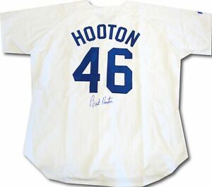 Burt Hooton Signed Autographed Los Angeles Dodgers Jersey #46 PSA/DNA