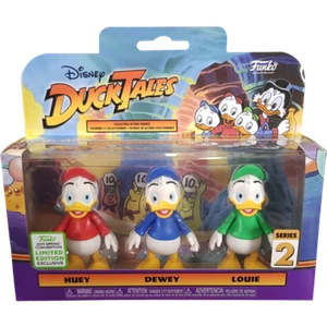 Disney DUCKTALES HUEY DEWEY AND LOUIE FIGURES Funko 2019 Exclusive Series 2 NEW - Picture 1 of 2