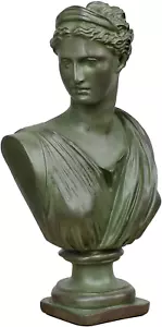12Inch Greek Resin Statue of Diana, Classic Roman Bust Greek Mythology Sculpture - Picture 1 of 12