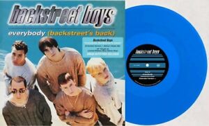 NEW Limited Edition Backstreet Boys Everybody- blue vinyl Extended Version