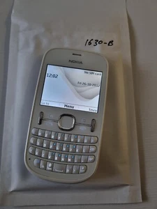 Nokia 201 - White (Unlocked) Mobile Phone QWERTY - Picture 1 of 2