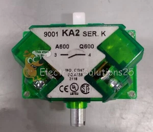 New Open Box SCHNEIDER ELECTRIC 9001KA2 NO Contact Block - Free Shipping - Picture 1 of 3