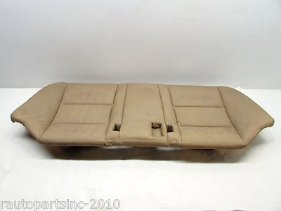 2006 BMW 525XI Rear Seat Lower Bench Tan Leather OEM 04 05 06 07 08 09 10 - Image 1 of 4