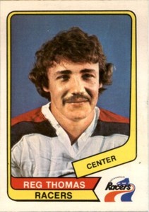 1976-77 O-PEE-CHEE WHA HOCKEY #82 REG THOMAS RC ROOKIE INDIANAPOLIS RACERS