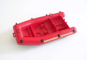 PLAYMOBIL (Z5c05) MER - Zodiac Bateau Pneumatique Rouge 3772 (Petites Casses) - Bild 1 von 1