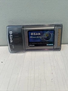 D-Link CardBus10/100 Fast Ethernet PC Card DFE-690TXD Integrated Jack - Picture 1 of 7