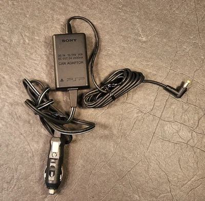 Cargador Coche Sony PSP PSP-180 Adaptador Playstation Portátil Sin Usar Foto 1 de 4
