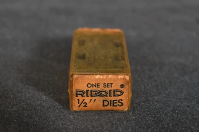 Ridgid  1/2" NPT High Speed Pipe Dies 12R - Image 1 of 4