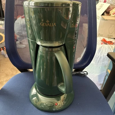 Gevalia Kaffe C60-BC 8 Cup Coffee Maker Green Thermal Carafe Drip Brew w/ Filter - Image 1 of 4