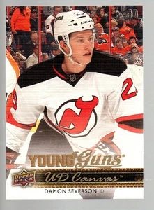 2014-15 Upper Deck Canvas #C108 Damon Severson Young Guns - Bild 1 von 1
