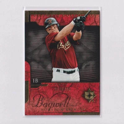 2005 Upper Deck Ultimate Collection #45 Jeff Bagwell SN /475 - Image 1 of 2
