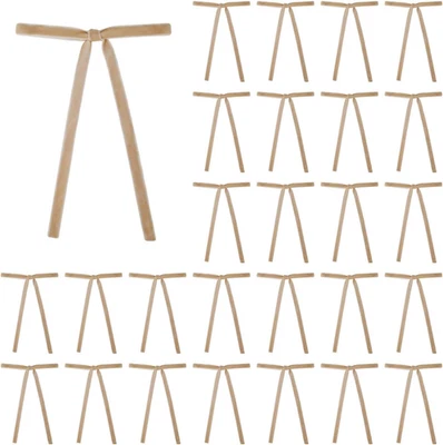 Arcos de Navidad de terciopelo borgoña de 30 piezas 5 X 7 pulgadas rústicos vintage boda terciopelo R Foto 1 de 4