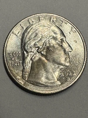 2022 Dr. Sally Ride Quarter errors "IN COD", Drool, Tags Faded Multiple Errors - Image 1 of 4