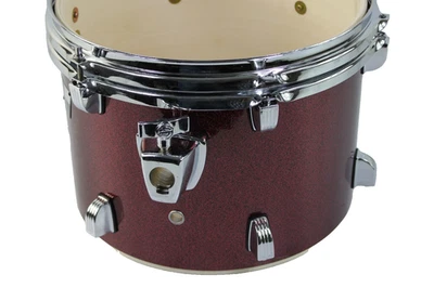 Faltan cabezas y varillas - Ludwig Backbeat 12 x 9" rack Tom tambor, rojo #R5375 Foto 1 de 4