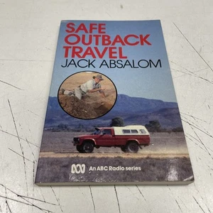 ORIGINAL RETRO THEMED NOVEL Safe Outback Travel Jack Absalom ABC - Bild 1 von 9