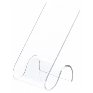 Plymor Clear Acrylic Shoe Display Rest, 3" W x 3.75" D x 4.75" H - Picture 1 of 3