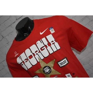 Nike Shirt UGA Bulldogs Herren Large University Georgia DAWGS National Champs NEU - Bild 1 von 7