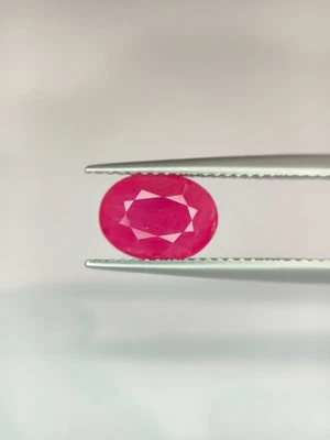 2.36 Cts A GORGEOUS AND LOVELY RUBY HEAT FROM BURMA ! - Image 1 of 4