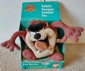 Looney Tunes Tazmanischer Teufel Plüschtier Warner Bros Taz 1998 Stofftier - Bild 1 von 4