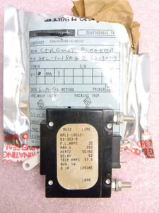 NEW Airpax Circuit Breaker Switch 30A 250VAC 50/60Hz PN: APL-1REG2-62-303-9  - Picture 1 of 3