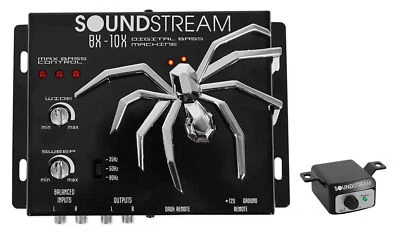 SOUNDSTREAM BX-10X Digital Bass Booster Reconstruction Sound Processor+Remote - Image 1 of 4
