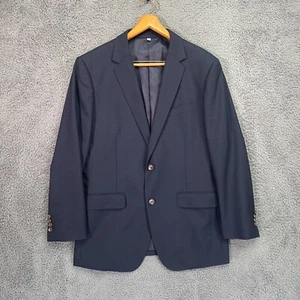 Bonobos Blazer Men’s 42R Navy Wool Slim Fit Structured Marzotto Italy 2-Button - Picture 1 of 20