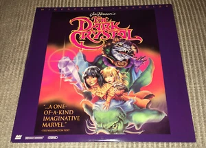 The Dark Crystal Laserdisc Jim Henson Widescreen VERY RARE CLASSIC FILM! - Picture 1 of 2