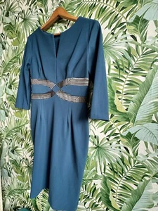 Diva blue bodycon dress size XL - Picture 1 of 6