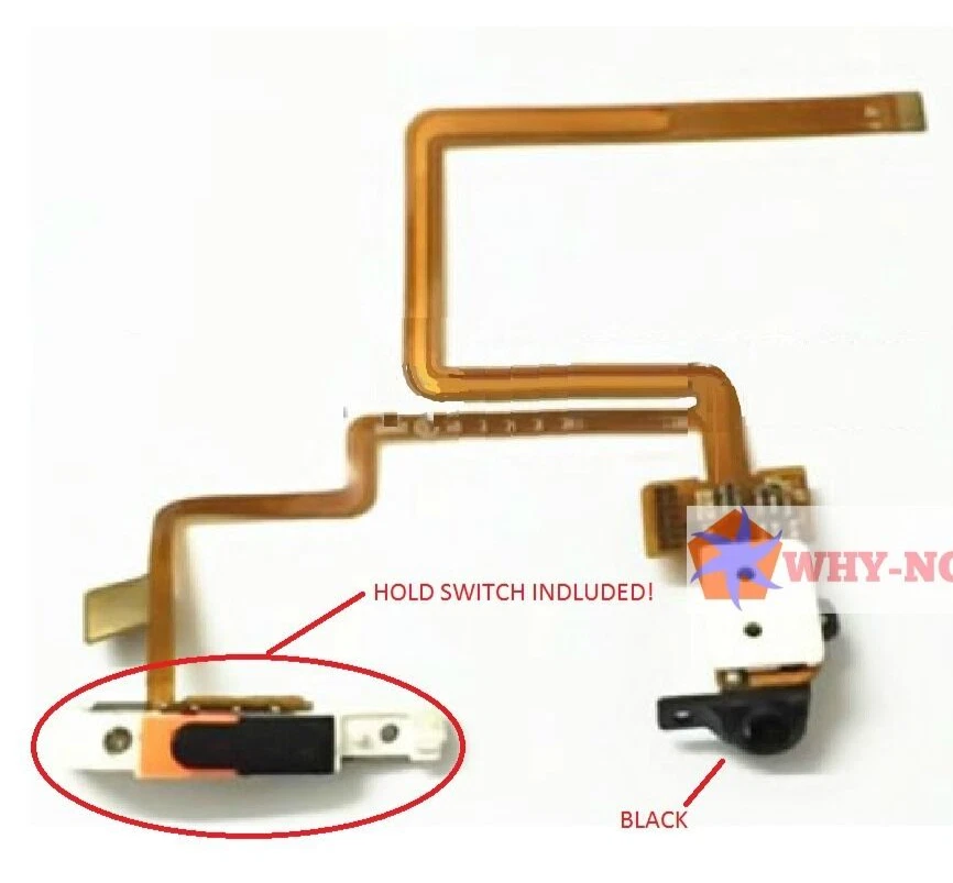 Headphone Audio Jack Part Replacement for iPod Classic 5 5th Gen 60 80 GB A1136