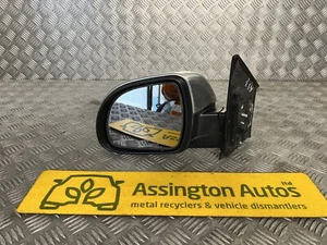 2010-13 SsangYong Korando MK3 Nearside Pass Electric Wing Mirror MANUAL FOLD - Picture 1 of 17