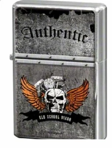 ZIPPO ACCENDINO HARLEY DAVIDSON IDEA REGALO BIKER CHOPPER BOBBER SKULL EAGLE H-D - Imagen 1 de 12