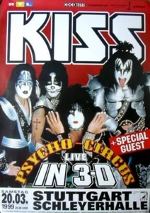 Kiss: Live in 3-D (1999)  | Konzertposter Tourplakat A0 - Bild 1 von 1