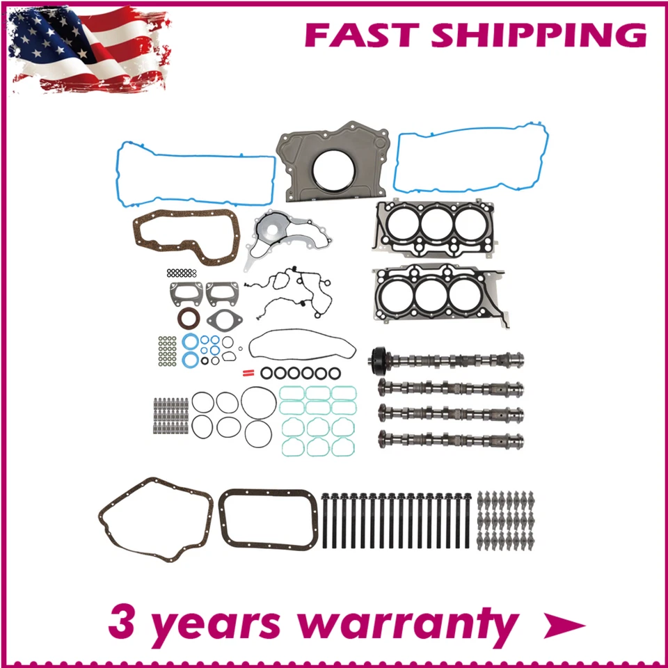 Kit de juntas elevadores balancines de árboles de levas para Dodge Chrysler Jeep Ram 3,6 L Pentastar Foto 1 de 4