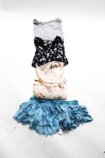 14th & Union DR2 Beulah Camiseta Feminina blusas Multi Colorido-Tamanho Grande Lote 4