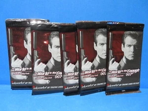 James Bond 007,  The World is Not Enough,   5-Sealed Pack Lot - Picture 1 of 3