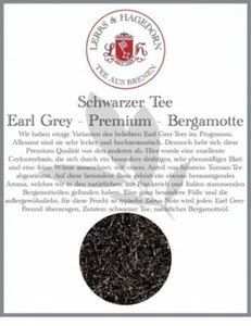 Earl Grey Black Tea - Premium 1kg - Bergamot - Picture 1 of 9