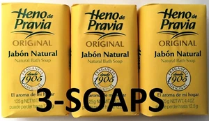 Natural Bath Soap 4oz (3 Soaps Total) - Picture 1 of 3