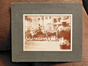 FOTOGRAFÍA SEPIA VISITA REAL A LA INDIA 1905? ¿PRÍNCIPE Y PRINCESA DE WALES? - Imagen 1 de 5