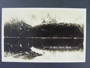 Lynn Canal Alaska AK Antique Black & White Real Photo Postcard RPPC 1920s - Picture 1 of 2
