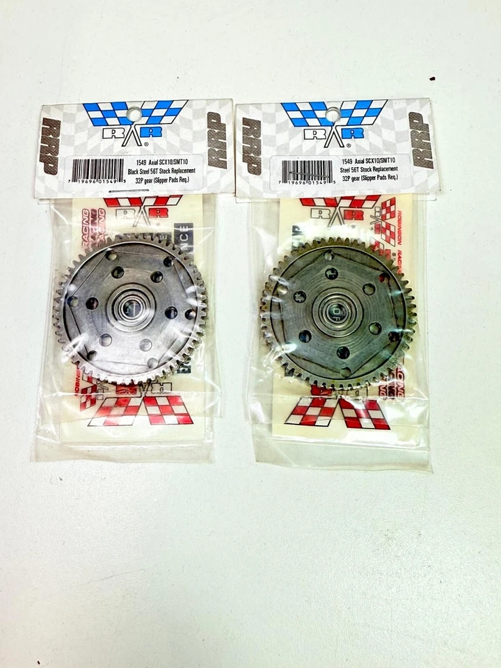 UVP1549 Axial SCX10/SMT10 Black Steel 56T Lager Ersatz 32P Getriebe - Bild 1 von 1