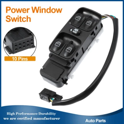 Interruptor maestro ventana eléctrica 4638202210 para Mercedes-Benz Clase G W463 2002-2017 Foto 1 de 4