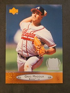 1996 Upper Deck #10 Greg Maddux Atlanta Braves 