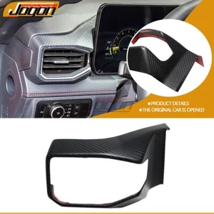 Matte Carbon Dashboard Side Air Vent Outlet Cover For Ford Mustang S650 GT 2024+ - Foto 1 di 10