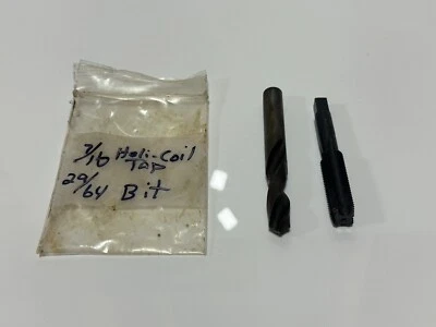 Grifo HeliCoil EE. UU. 7/16" 20 Roscas Modelo 821-7 con Broca 29/64" Foto 1 de 4