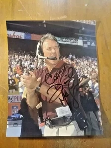 Dave McGinnis Arizona Cardinals Coach LA Rams Autographed, 10x8" NFL Photo - Picture 1 of 1
