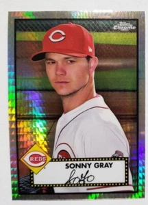 Topps 2021 cromo platino aniversario Sonny gris refractor de prisma - Imagen 1 de 2