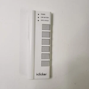 iClicker Telecomando per aula risposta studenti 1a generazione bianco - Foto 1 di 3